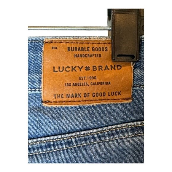 Lucky Brand Jeans Women‎ 4 Blue Medium Wash Distressed Lolita Skinny - Picture 8 of 12